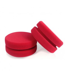 Dublo - dual sized premium red foam car wax sealant & glaze applicator