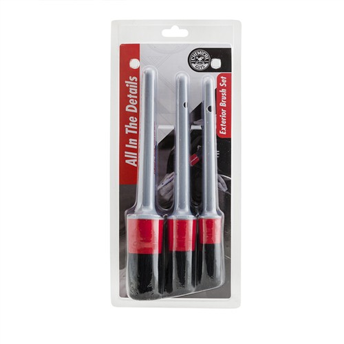 CHEMICAL GUYS EXTERIOR DETAILING BRUSHES 3 PACK