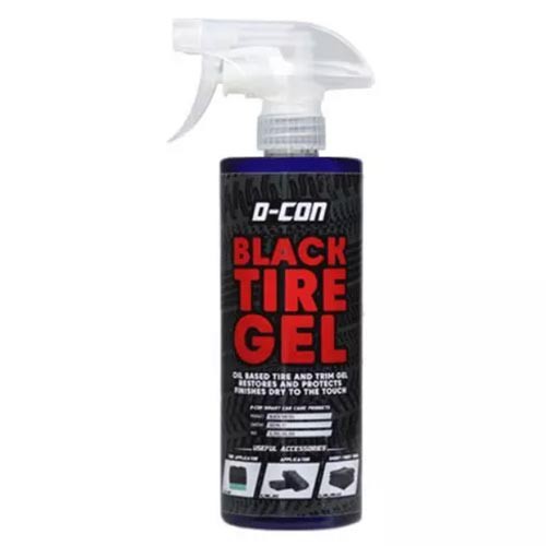D-CON Dark Tire Gel / banden zwart kunststof plastic dressing 500ml