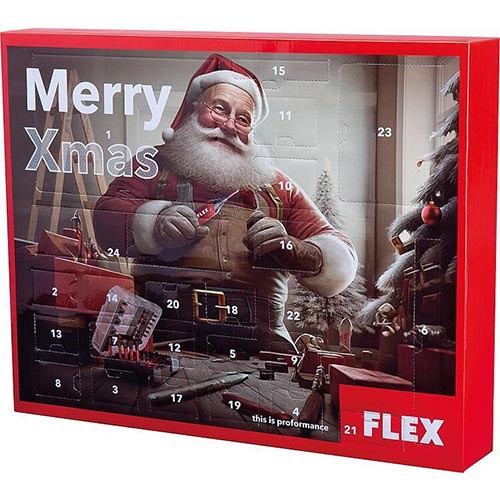 Flex Adventskalender X-mas - Het ultieme Sinterklaas/Kerstcadeau (SD 5-300 + Bitset)