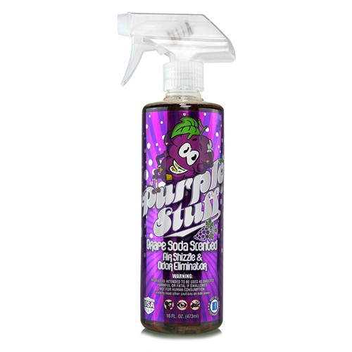 Chemical Guys Purple Stuff premium grape soda scent air freshener & odor eliminator